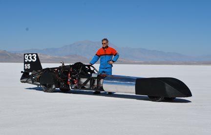 chuk's Bonneville Engine and Car